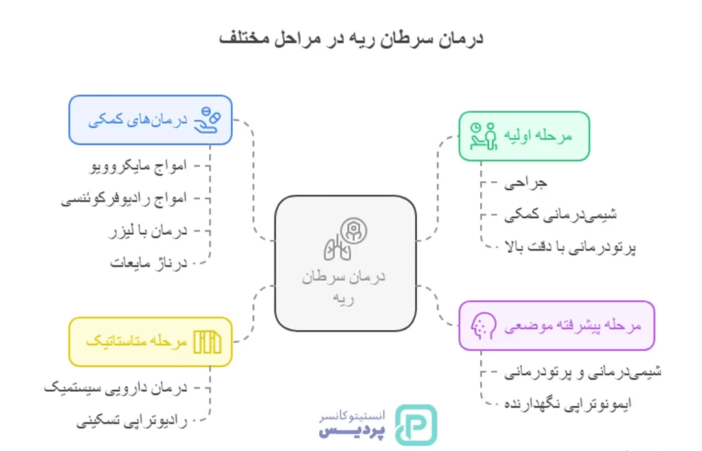 درمان سرطان ریه | معرفی روشهای موثر جراحی، دارویی و پرتودرمانی 6 درمان سرطان ریه | معرفی روشهای موثر جراحی، دارویی و پرتودرمانی - 5