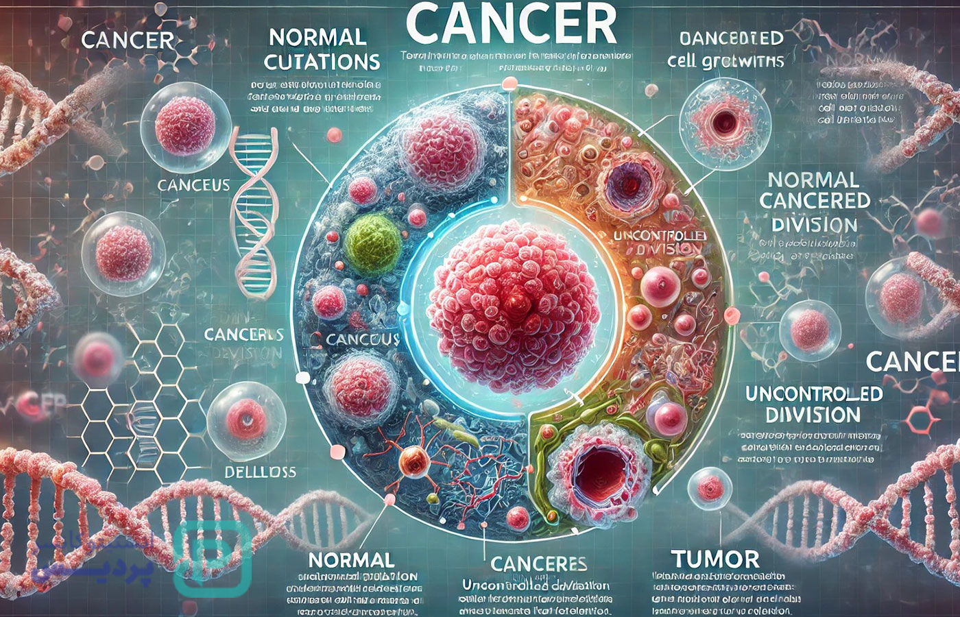 انواع سرطان: آشنایی با علائم، روشهای تشخیص و درمان 3 انواع سرطان: آشنایی با علائم، روشهای تشخیص و درمان - 2