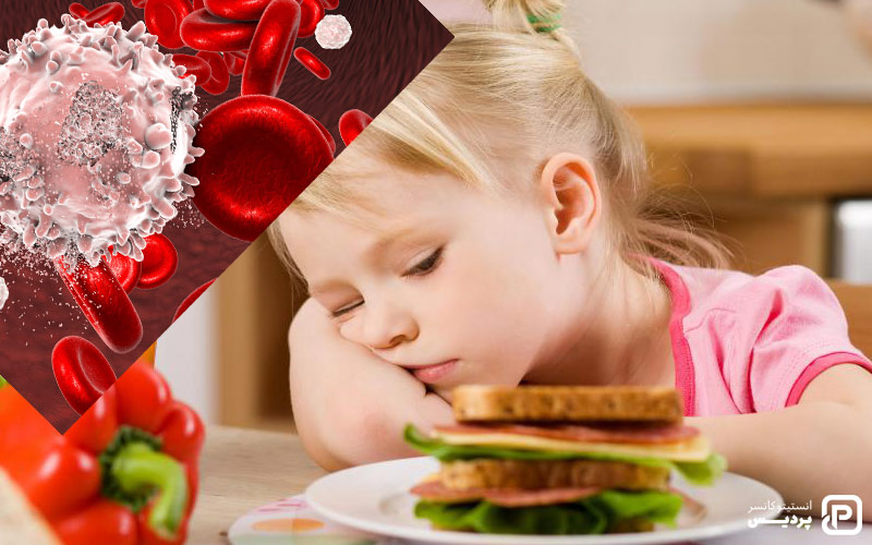 با علائم و نشانه های سرطان خون در کودکان آشنا شوید 5 از دست دادن اشتها از علائم سرطان خون در کودکان