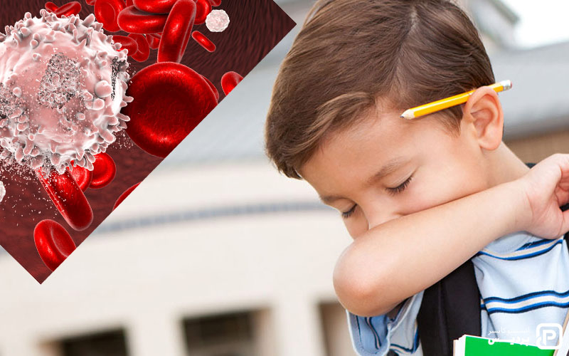 با علائم و نشانه های سرطان خون در کودکان آشنا شوید 4 سرفه یکی از علائم سرطان خون در کودکان