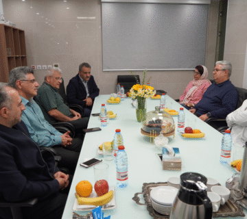 حضور هیئت مدیره مرکز تخصصی رادیوتراپی و آنکولوژی رضا (ع) در انستیتو کانسر پردیس - 2