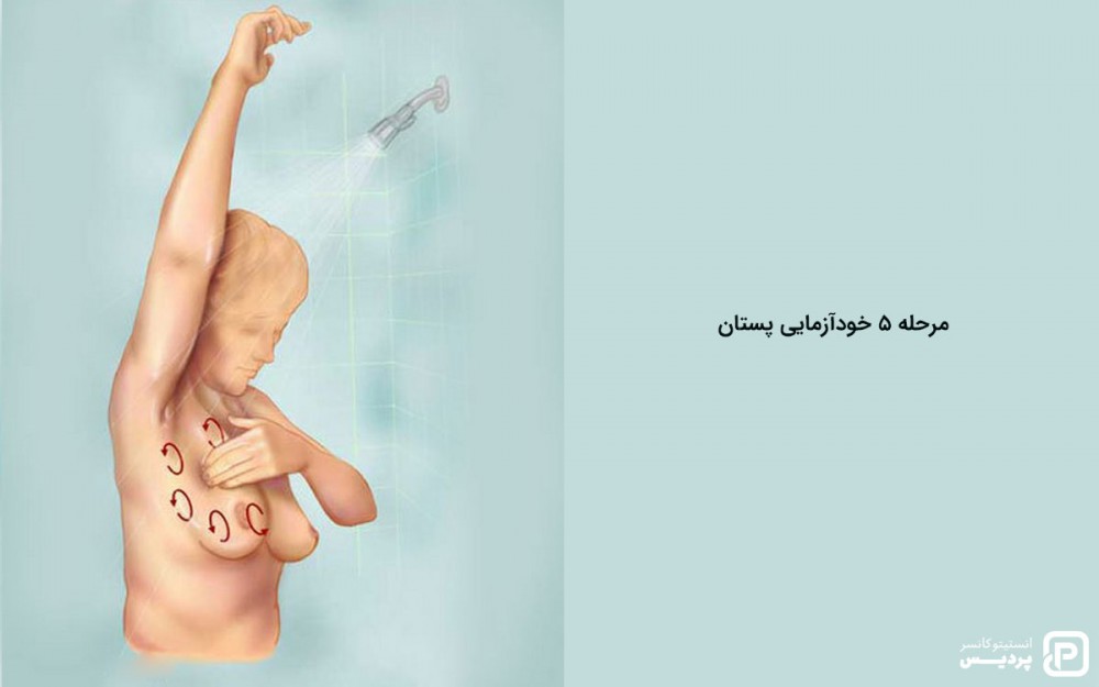 مرحله 5 خودآزمایی پستان