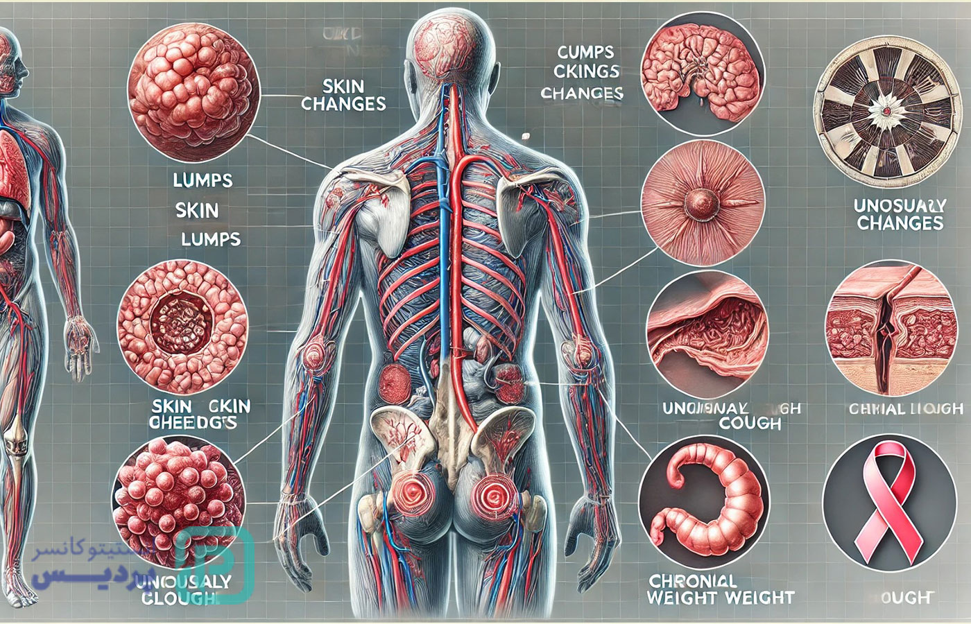 انواع سرطان: آشنایی با علائم، روشهای تشخیص و درمان 5 انواع سرطان: آشنایی با علائم، روشهای تشخیص و درمان - 5