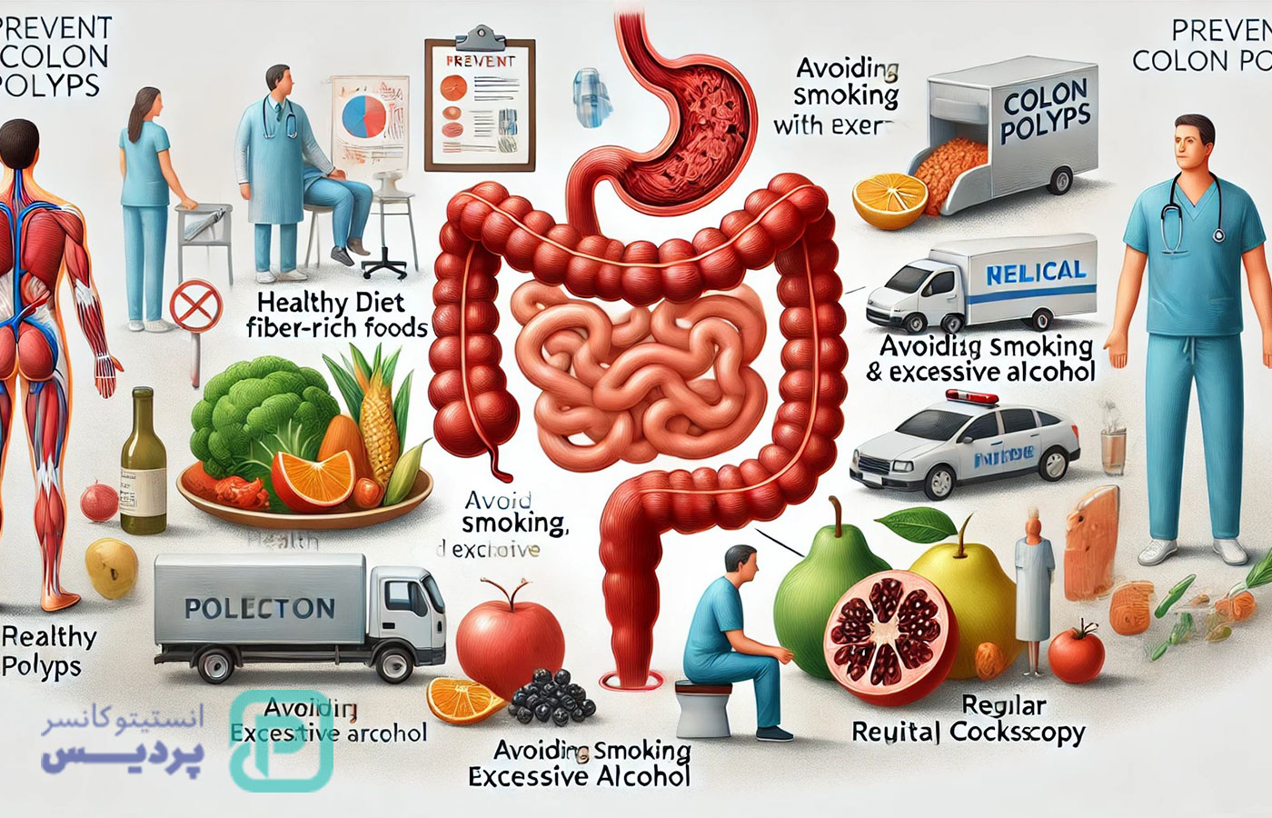 پولیپ روده | علائم، تشخیص و راه‌های پیشگیری از سرطان روده بزرگ - 2
