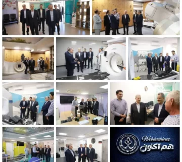 بازدید رئیس دانشگاه شیراز شاخص 360x320