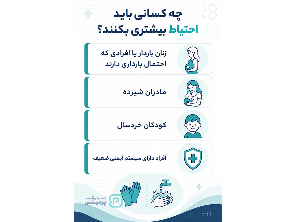 آیا شیمی درمانی برای اطرافیان خطرناک است؟ 4 چه کسانی بعد از شیمی درمانی باید احتیاط بیشتری بکنند؟